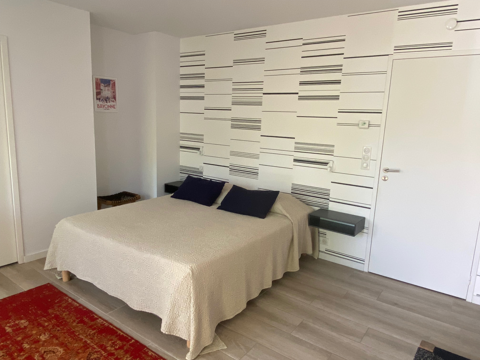 La chambre Rosia et son lit king size